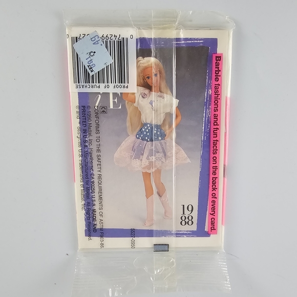 NWT Vintage 90's Barbie Trading Cards Lot of 5 10 packs Fashion Special Edition - Picture 4 of 8